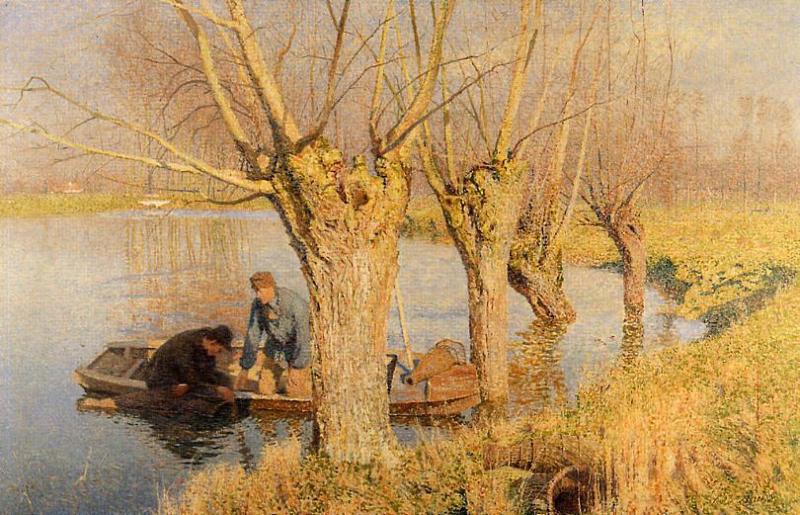 Emile Claus Bringing in the Nets
